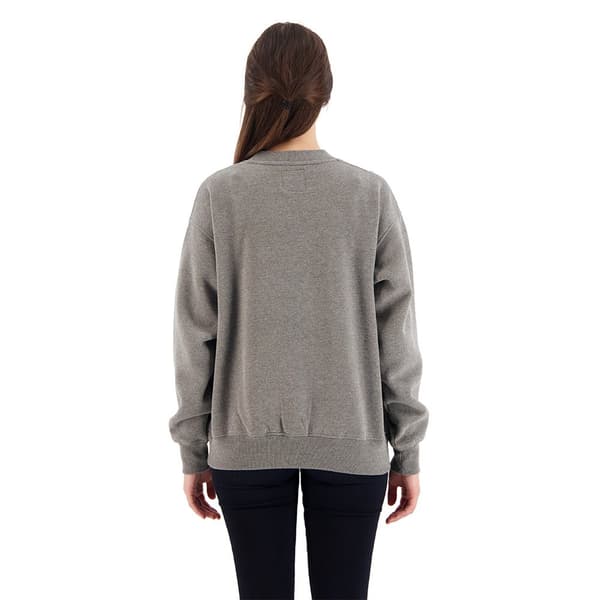 Superdry Tröja Luxe Metallic Logo Grå XS Kvinna