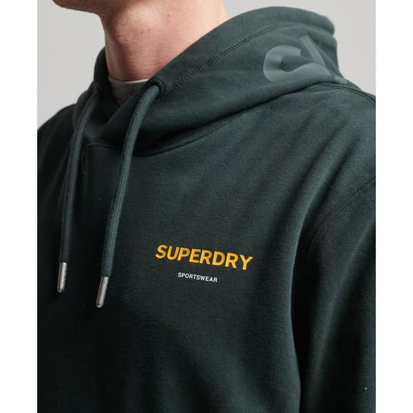 Superdry Luvtröja Sportswear Logo Loose Grönt S Man