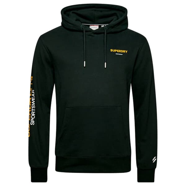 Superdry Luvtröja Sportswear Logo Loose Grönt S Man