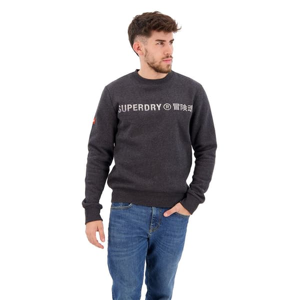 Superdry Tröja Workwear Logo Vintage Svart S Man