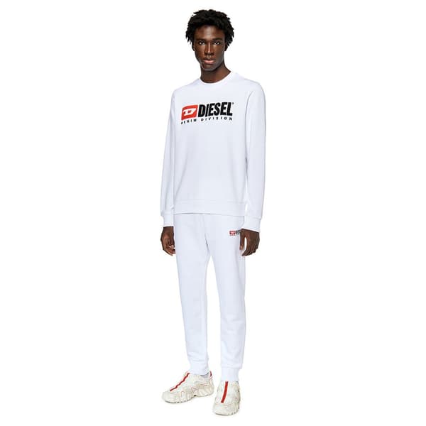 Diesel Sweatshirt Ginn Hvid S Mand