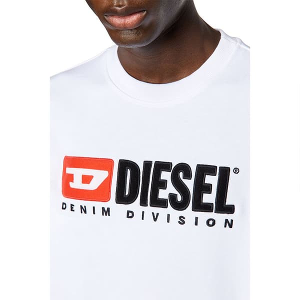Diesel Sweatshirt Ginn Hvid XL Mand