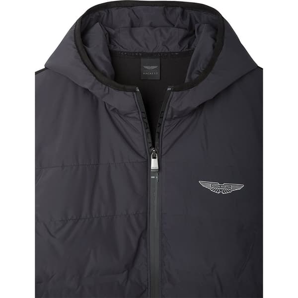 Hackett Sweatshirt Med Full Dragkedja Hm581206 Svart M Man