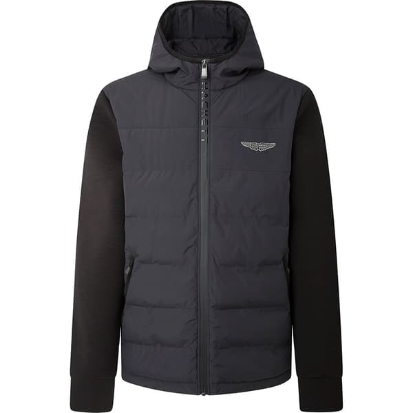 Hackett Sweatshirt Med Full Dragkedja Hm581206 Svart M Man
