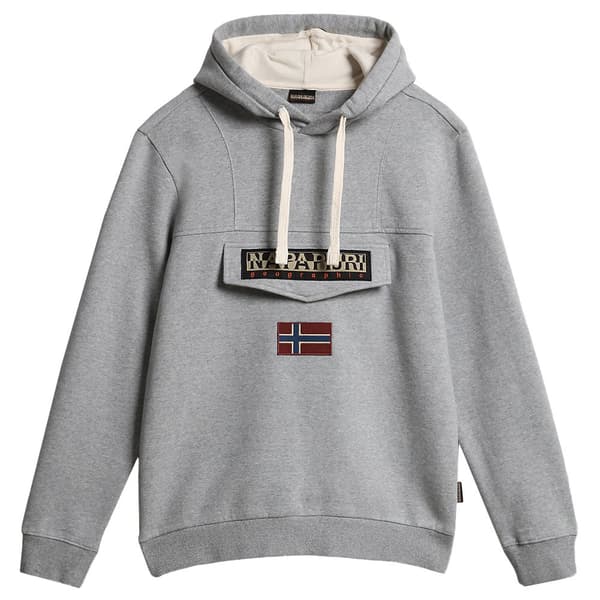 Napapijri Luvtröja Burgee Wint 2 Grå XS Man