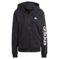 Miniatyrbild 3 av 7: Adidas Sweatshirt Med Full Dragkedja Lin Ft Svart XS / Regular Kvinna