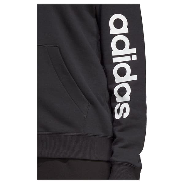 Adidas Sweatshirt Med Full Dragkedja Lin Ft Svart XS / Regular Kvinna