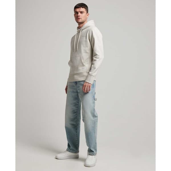 Superdry Huppari Code Essential Overdyed Beige L Mies