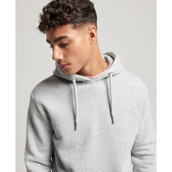 Superdry Luvtröja Vintage Logo Emb Grå S Man