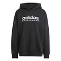 Miniatyrbild 3 av 7: Adidas Luvtröja All Szn Fleece Graphic Svart XS Kvinna