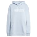 Miniatyrbillede 3 af 3: Adidas Hættetrøje All Szn Fleece Graphic Hvid S Kvinde