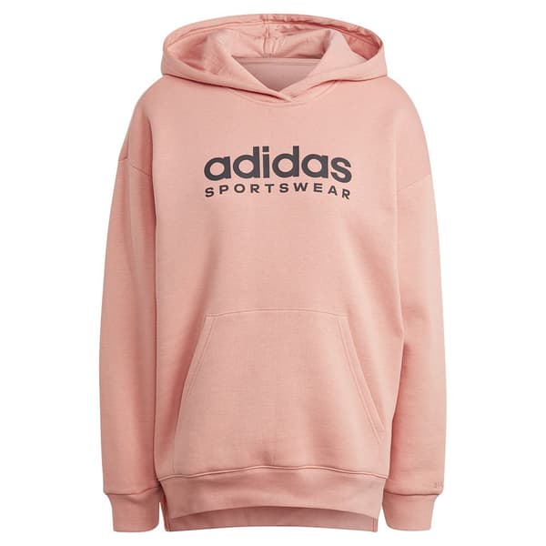 Adidas Luvtröja All Szn Fleece Graphic Rosa S Kvinna