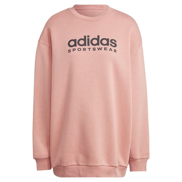 Adidas Sweatshirt All Szn Fleece Graphic Orange XS Kvinde