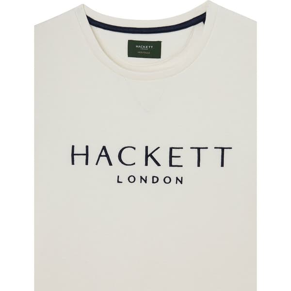 Hackett Sweatshirt Heritage Hvid XL Mand