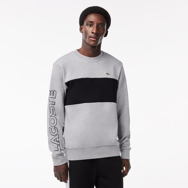 Lacoste Sweatshirt Sh1433 Grå M Mand