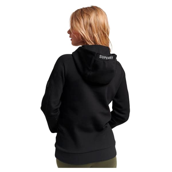 Superdry Luvtröja Code Tech Relaxed Svart XS Kvinna