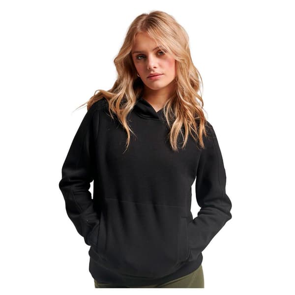 Superdry Luvtröja Code Tech Relaxed Svart XS Kvinna