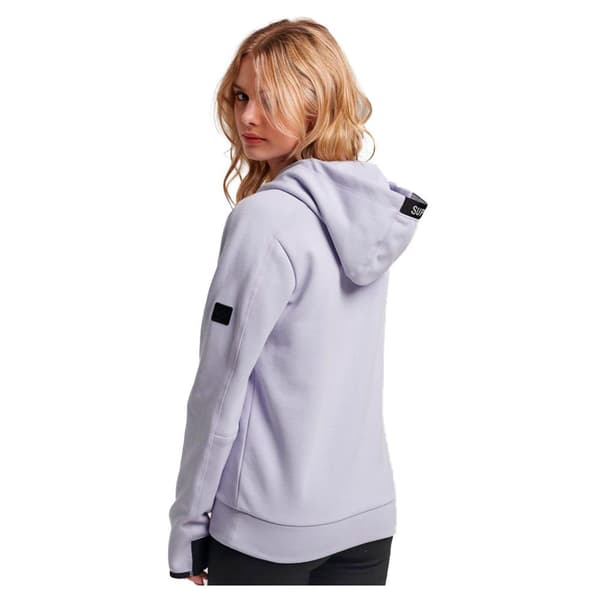 Superdry Luvtröja Code Tech Relaxed Lila S Kvinna