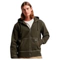 Miniatyrbild 1 av 4: Superdry Sweatshirt Med Full Dragkedja Contrast Stitch Grönt XL Man