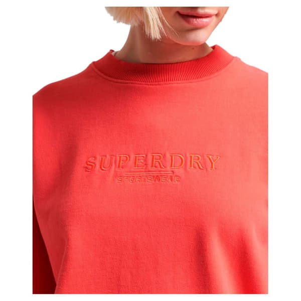 Superdry Tröja Embroidered Loose Rosa XS Kvinna