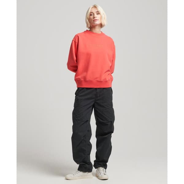 Superdry Tröja Embroidered Loose Rosa XS Kvinna