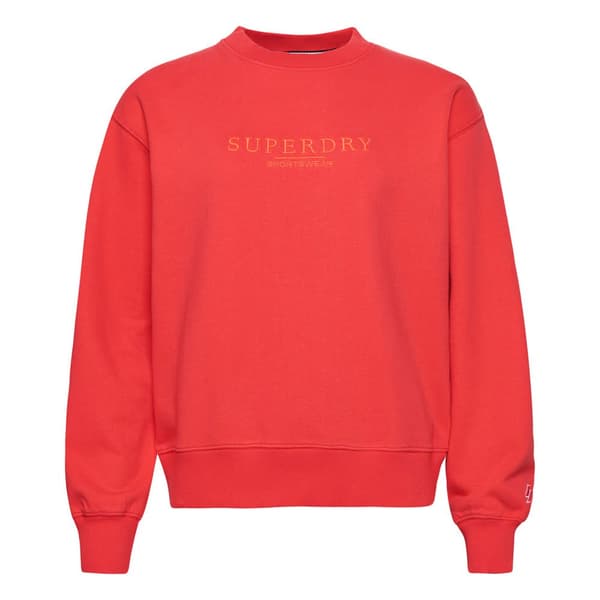 Superdry Tröja Embroidered Loose Rosa XS Kvinna