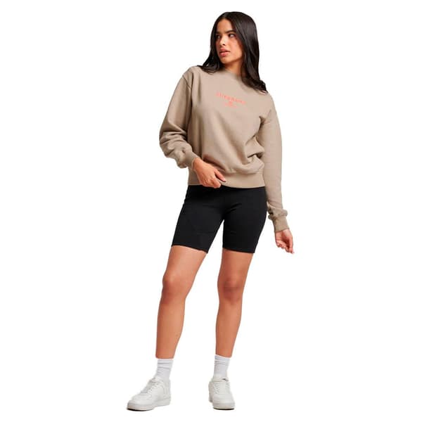 Superdry Tröja Embroidered Loose Beige XS Kvinna