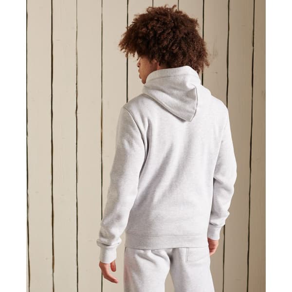 Superdry Ziphood Vintage Logo Embroidered Harmaa S Mies
