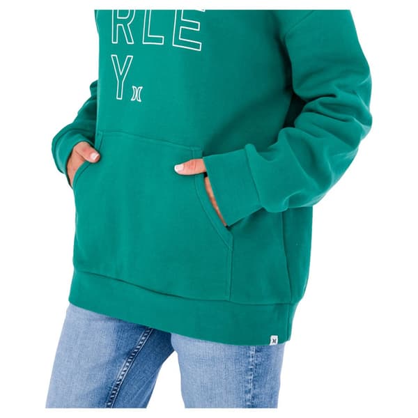 Hurley Huppari Os Outline Text Vihreä XS Nainen