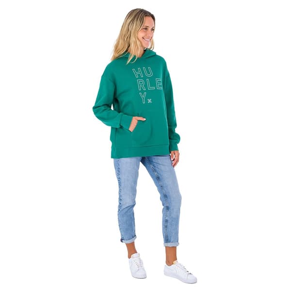 Hurley Huppari Os Outline Text Vihreä XS Nainen
