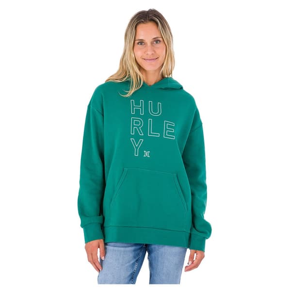 Hurley Huppari Os Outline Text Vihreä XS Nainen