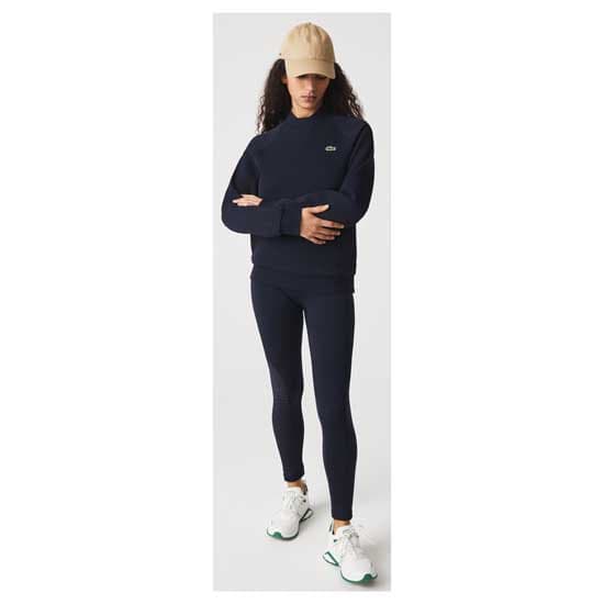 Lacoste Sweatshirt Sf7073 Blå 38 Kvinde