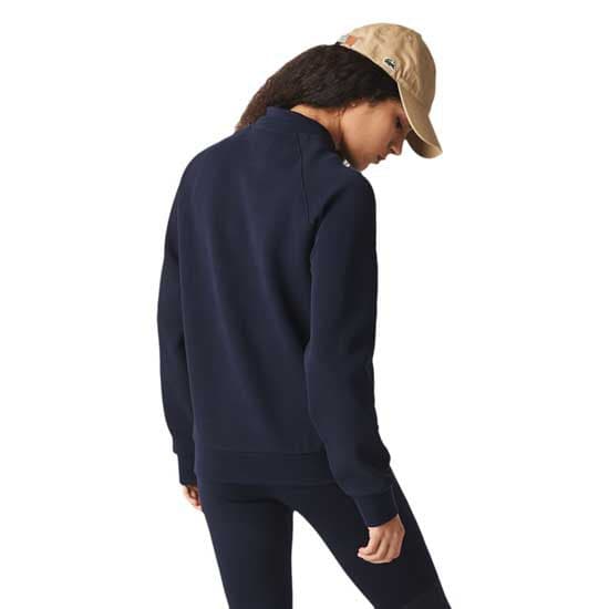 Lacoste Sweatshirt Sf7073 Blå 38 Kvinde