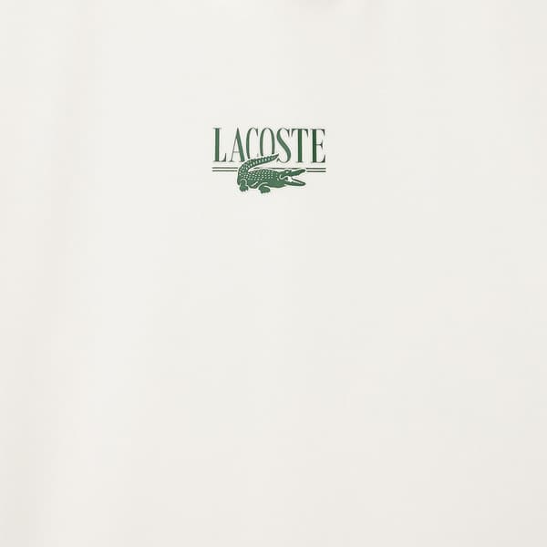 Lacoste Sweatshirt Sf0884 Hvid 38 Kvinde