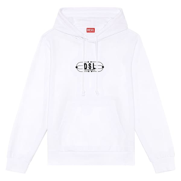 Diesel Luvtröja Ginn K35 Vit S Man