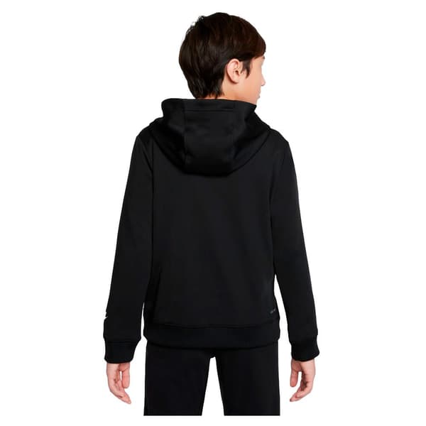 Nike Sweatshirt Med Full Dragkedja Sportswear Repeat Pk Svart 10-12 Years Pojke