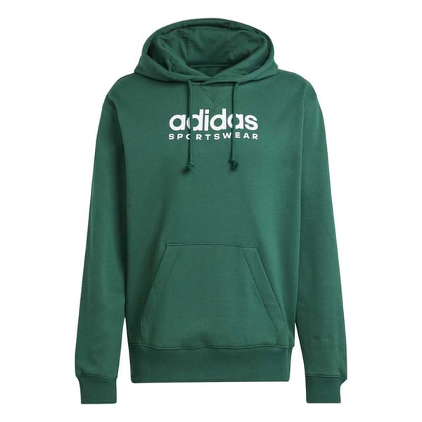 Adidas Luvtröja All Szn Fleece Graphic Grönt L / Regular Man