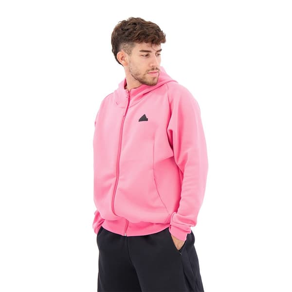 Adidas Sweatshirt Med Full Dragkedja Z.n.e. Premium Rosa L / Regular Man