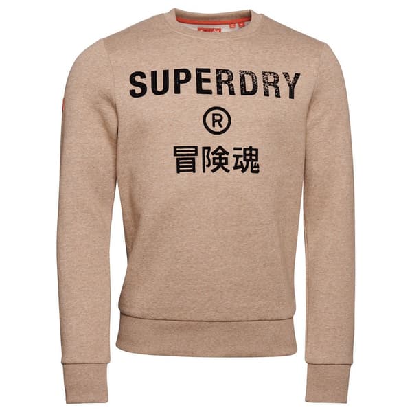 Superdry Huppari Workwear Logo Vintage Beige S Mies