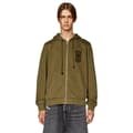 Miniatyrbild 3 av 4: Diesel Sweatshirt Med Full Dragkedja Ginn K10 Grönt S Man