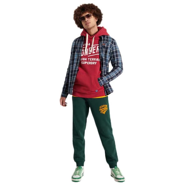 Superdry Luvtröja Heritage Mountain Graphic Röd L Man