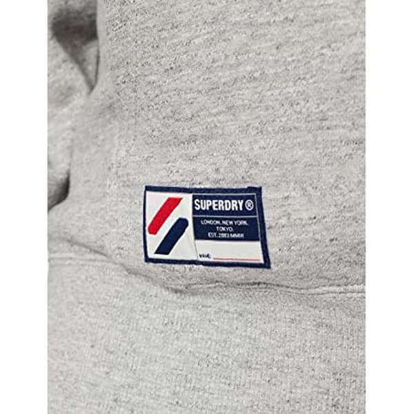 Superdry Luvtröja Code Logo Che Os Grå M-L Kvinna