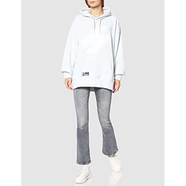 Superdry Luvtröja Code Logo Che Os Grå XS-S Kvinna