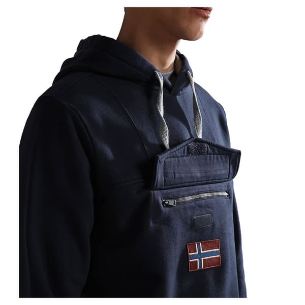 Napapijri Luvtröja Burgee Wint 2 Blå 2XS Man