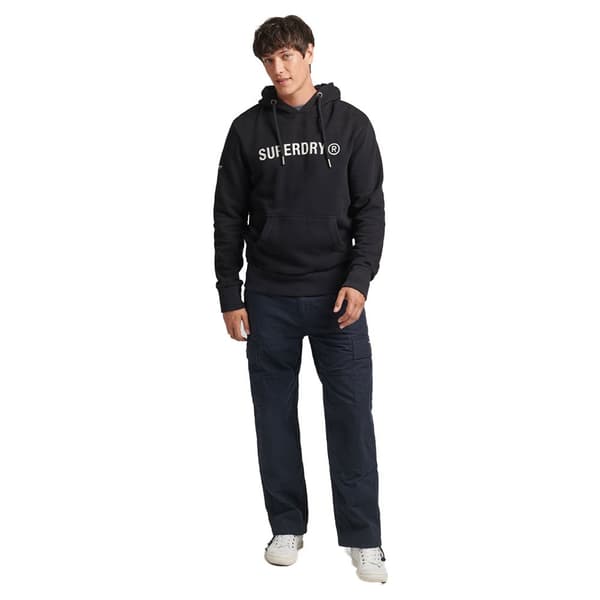 Superdry Huppari Vintage Corp Logo Work Musta S Mies