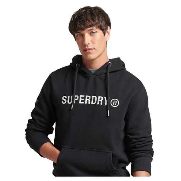 Superdry Huppari Vintage Corp Logo Work Musta S Mies