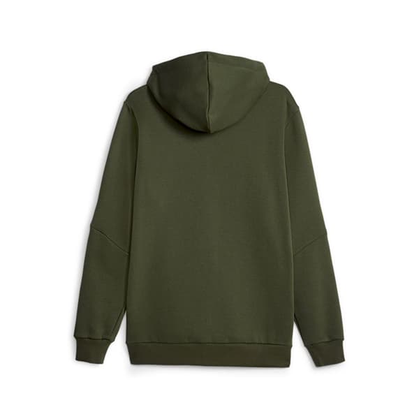 Puma Sweatshirt Med Fuld Lynlås Ess Tape Camo Grøn M Mand