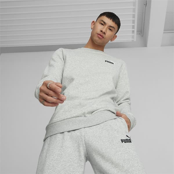 Puma Tröja Ess+ 2 Col Small Log Grå M Man