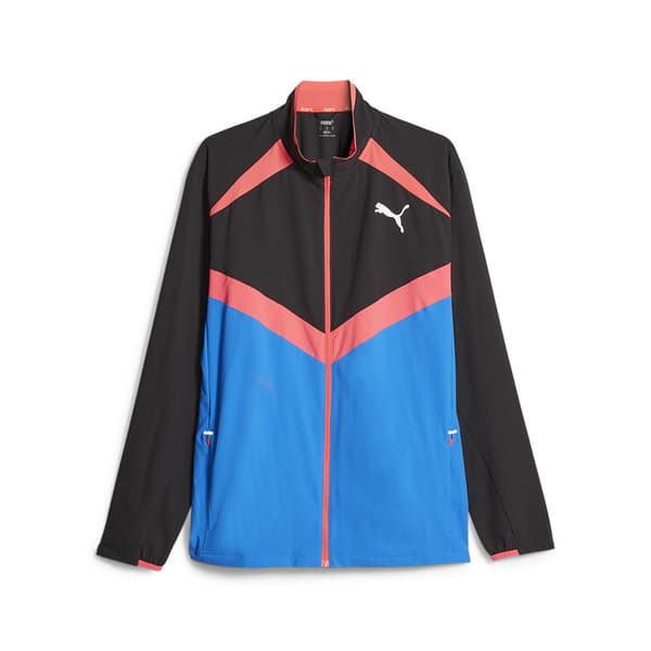 Puma Tröja Med Halv Dragkedja Run Ultraweave Blå,Svart L Man