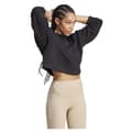 Miniatyrbillede 4 af 6: Adidas Sweatshirt All Szn Fleece Graphic Sort L Kvinde